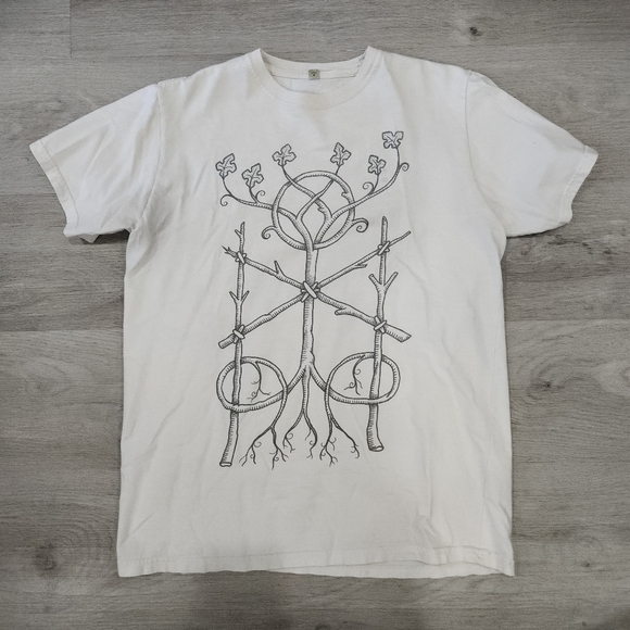 Myrkur Dronning Ellisiv tee in natural white - Picture 1 of 6